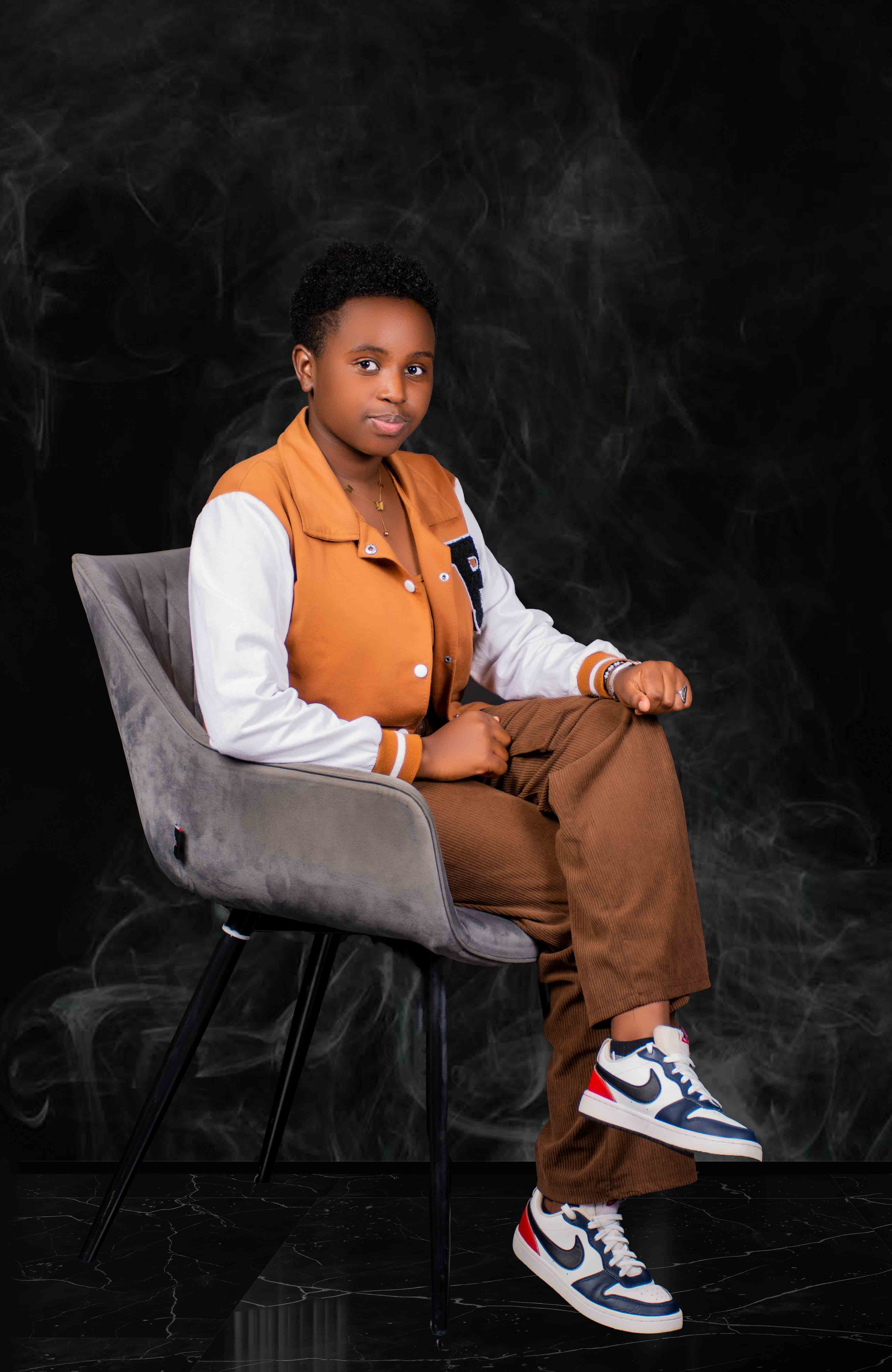 Professional headshot in studio